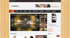 Desktop Screenshot of eshape.org