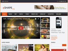 Tablet Screenshot of eshape.org
